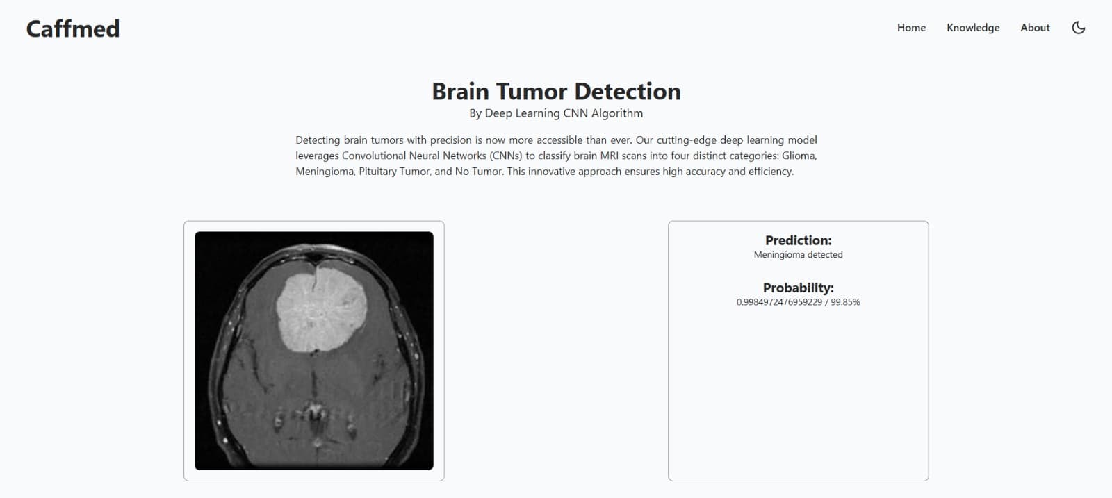 Example of Detection